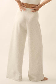 Premium Scuba Pleated Wide-Leg Pants - ShopPromesa