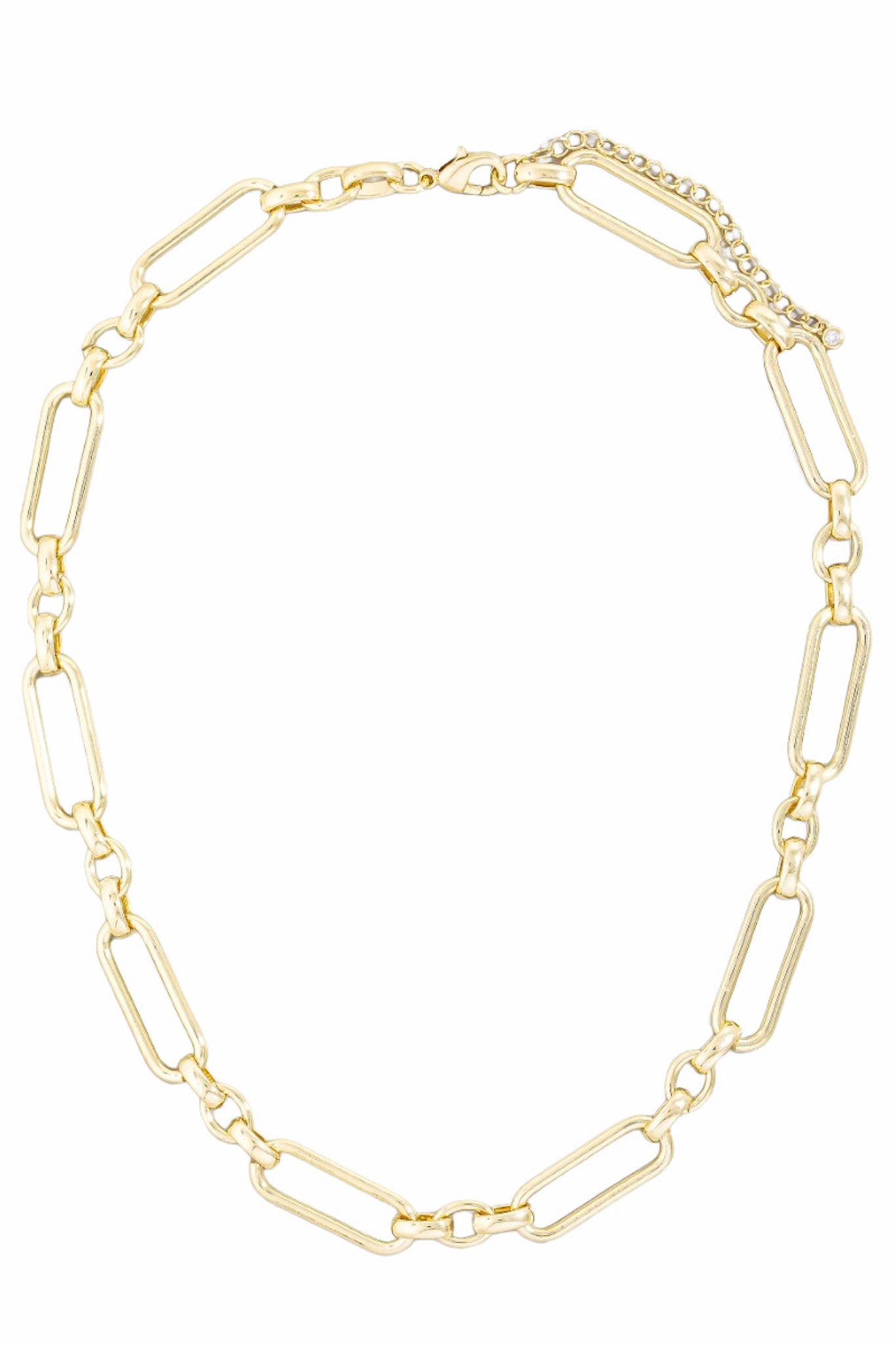 Marmont Gold-Dipped Paperclip Chain Necklace - ShopPromesa