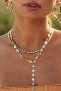 Trousdale Gold-Dipped Snake Chain Necklace - ShopPromesa
