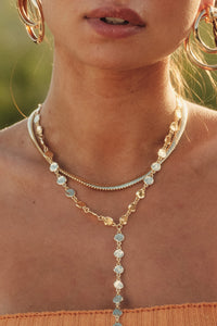 Trousdale Gold-Dipped Snake Chain Necklace - ShopPromesa