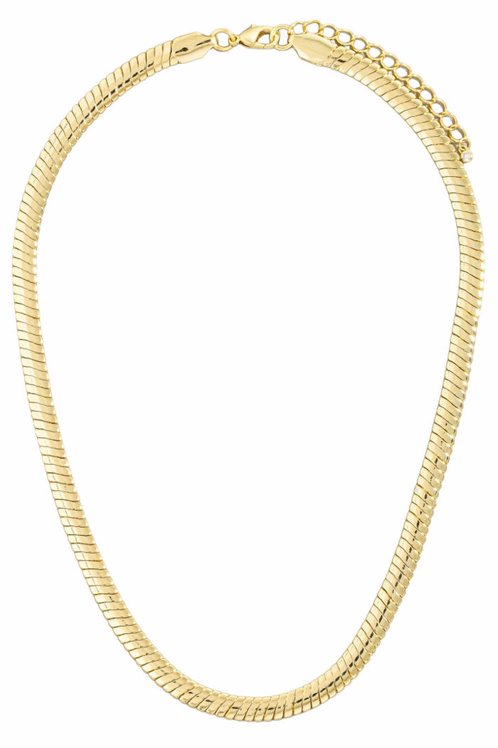 Trousdale Gold-Dipped Snake Chain Necklace - ShopPromesa