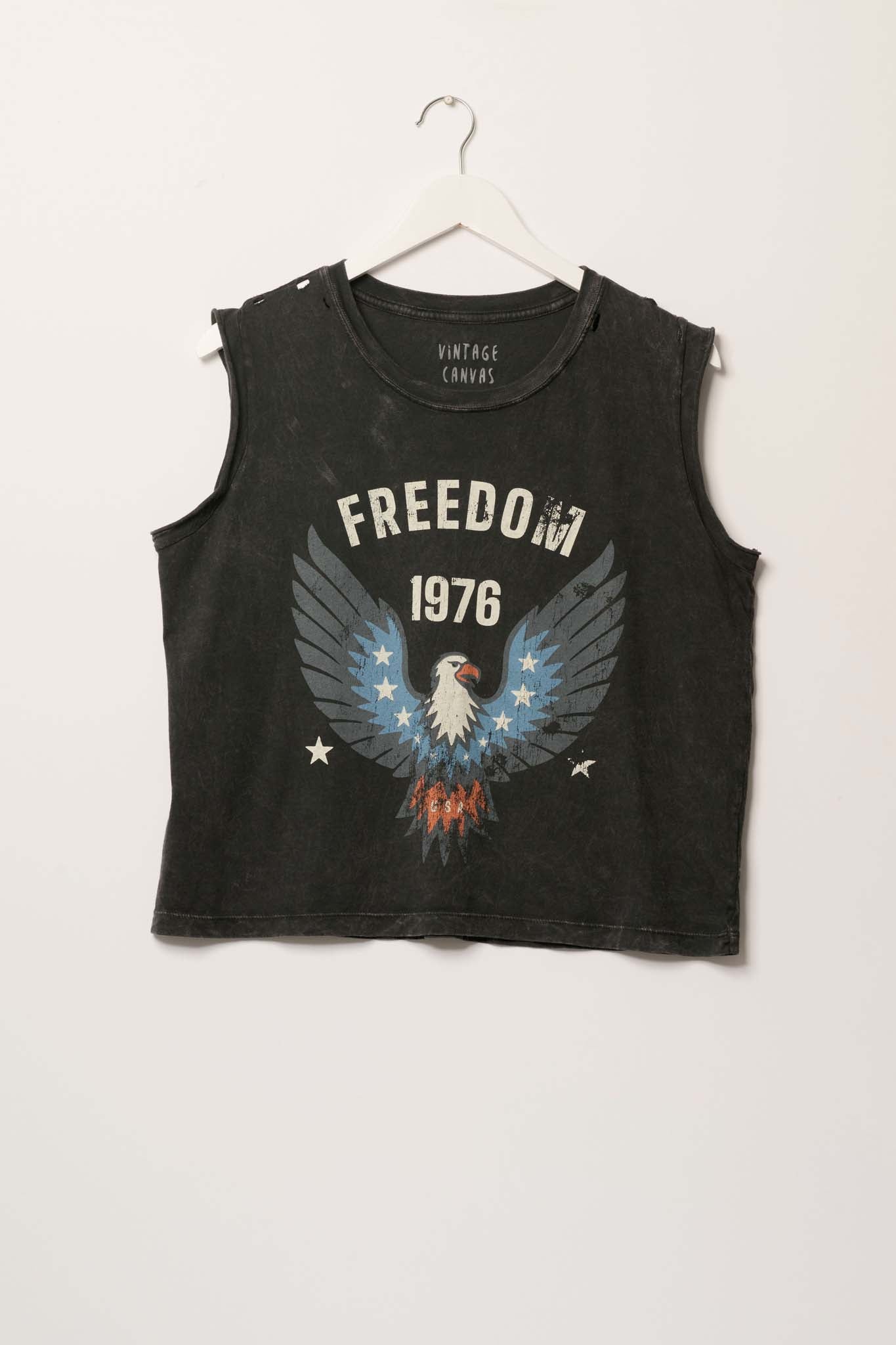 Freedom 1976 Sleeveless Graphic Tee - ShopPromesa