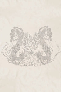 Mermaid Reef Cropped Graphic Tee - ShopPromesa