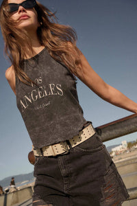 Los Angeles Lettuce-Edge Graphic Tank Top - ShopPromesa