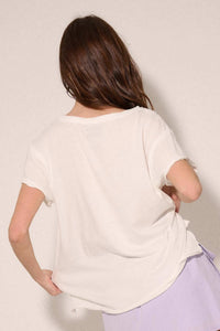 California Bear Vintage-Print Raw-Edge Graphic Tee - ShopPromesa