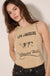 LA Hollywood Hills Vintage-Wash Graphic Tank Top - ShopPromesa