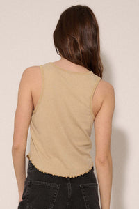 LA Hollywood Hills Vintage-Wash Graphic Tank Top - ShopPromesa