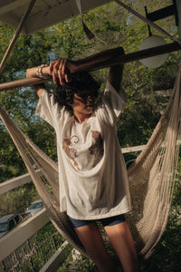 Terrific Tigers Oversized Distressed Graphic Tee - ShopPromesa