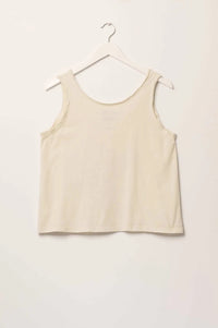 Freedom Vintage-Wash Raw-Edge Graphic Tank Top - ShopPromesa