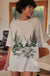 Mustang Mountain Distressed Oversize Graphic Tee - ShopPromesa