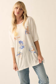 Cowgirl Canyon Distressed Western Graphic Tee - ShopPromesa