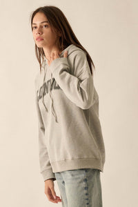 Lost in London Puff-Print Graphic Hoodie - ShopPromesa