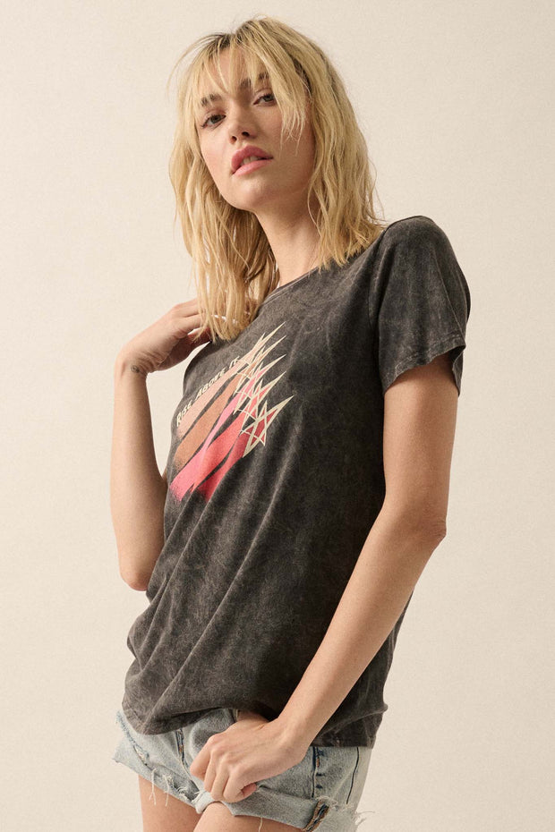 Rise Above It Vintage-Wash Graphic Tee - ShopPromesa