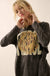 Fierce Tiger Vintage-Wash Long-Sleeve Graphic Tee - ShopPromesa
