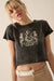 Vintage Angel Lettuce-Edge Graphic Baby Tee