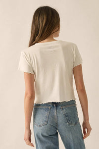 I Heart the 90's Cropped Graphic Baby Tee - ShopPromesa