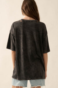 Shaken & Stirred Martini Distressed Graphic Tee - ShopPromesa