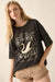 Swan Lake Oversize Vintage-Wash Graphic Tee