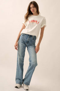 Love From Me Vintage-Print Graphic Tee - ShopPromesa