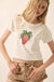 Magic Strawberry Cropped Graphic Baby Tee - ShopPromesa