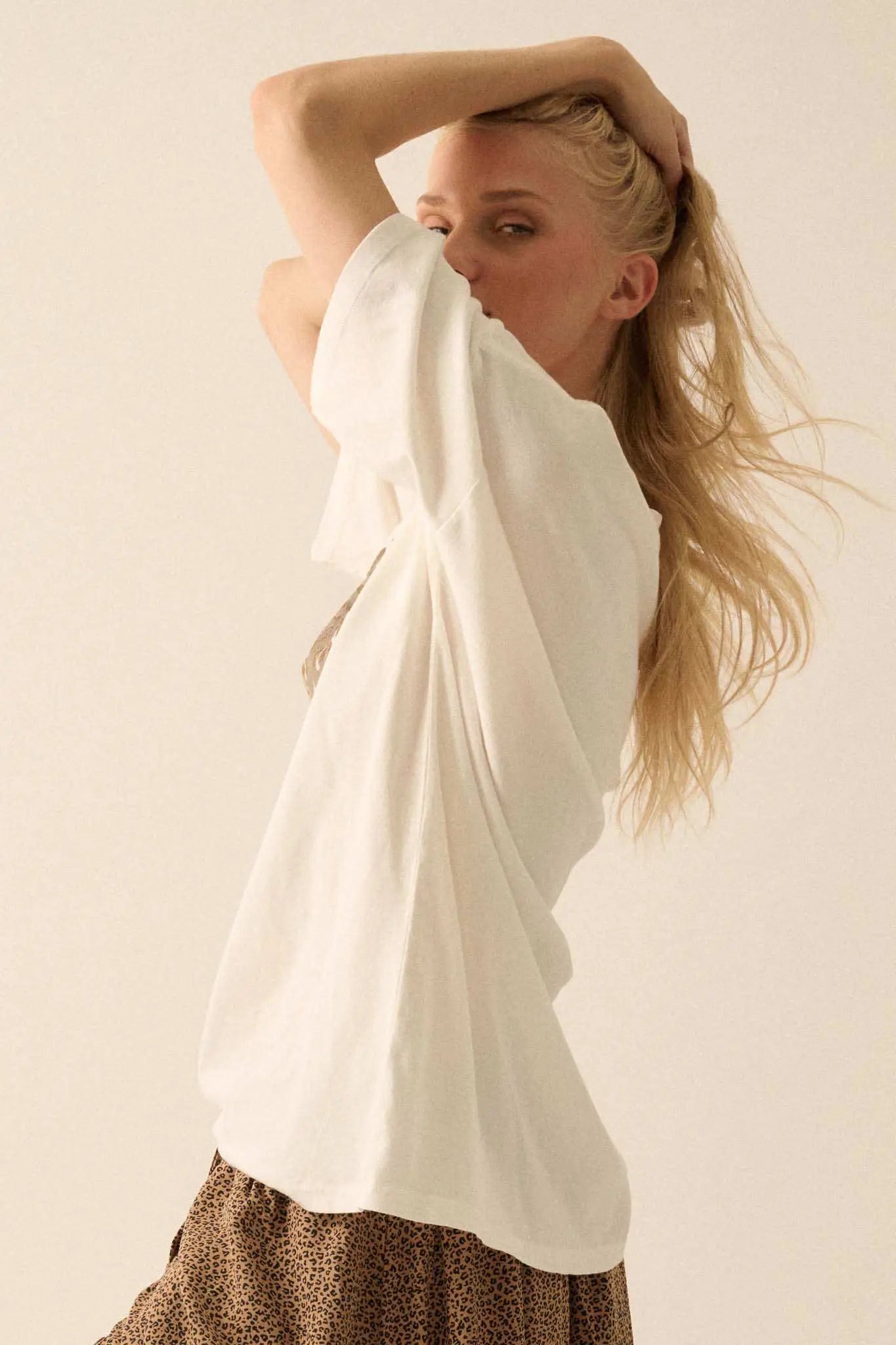 Intense Tiger Oversize Graphic Tee - ShopPromesa