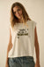 Rockstars Only Distressed Sleeveless Graphic Tee - ShopPromesa