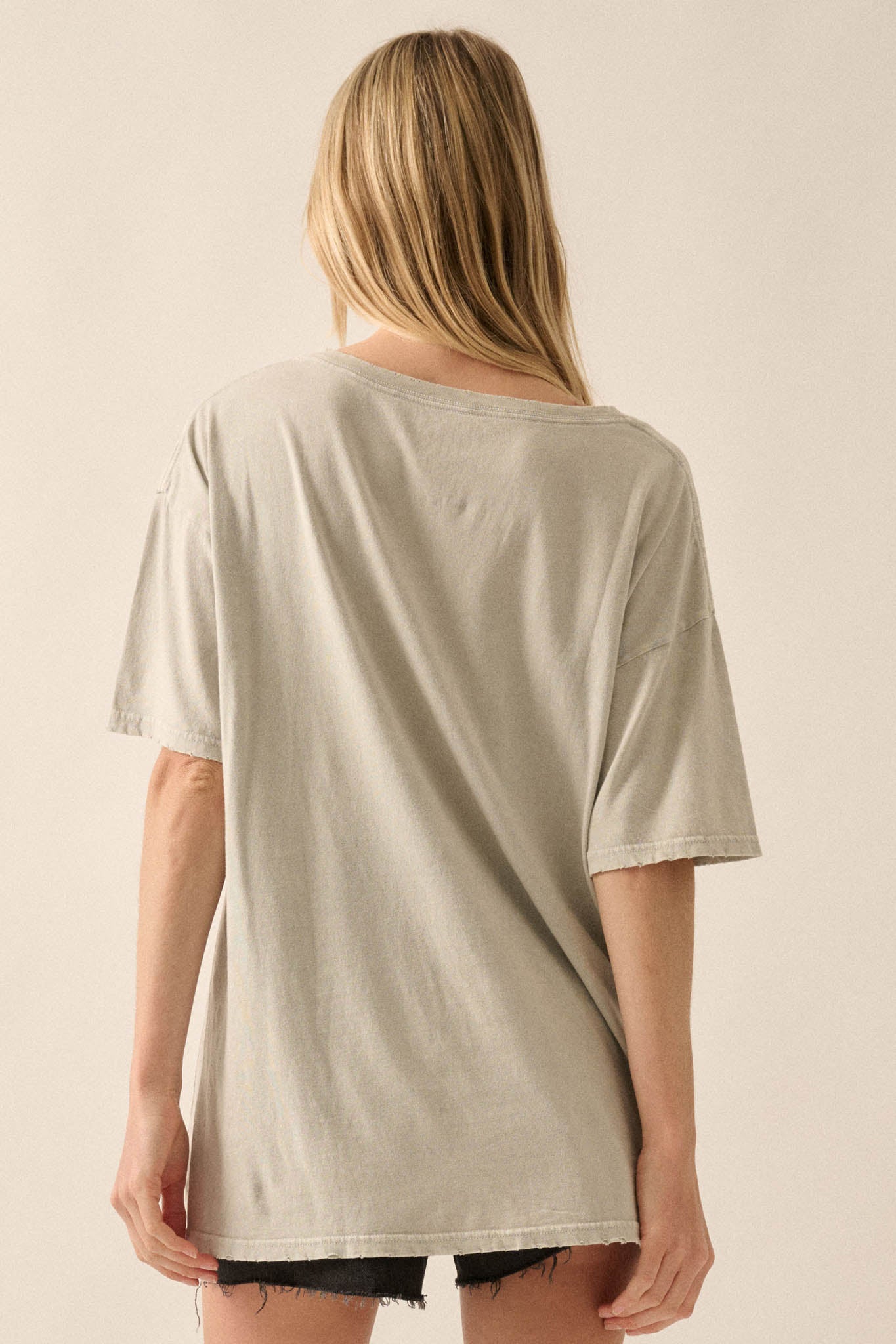 Dirt on My Boots Vintage-Wash V-Neck Graphic Tee - ShopPromesa