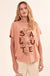 Salute Wine Toast Vintage-Wash Graphic Tee - ShopPromesa