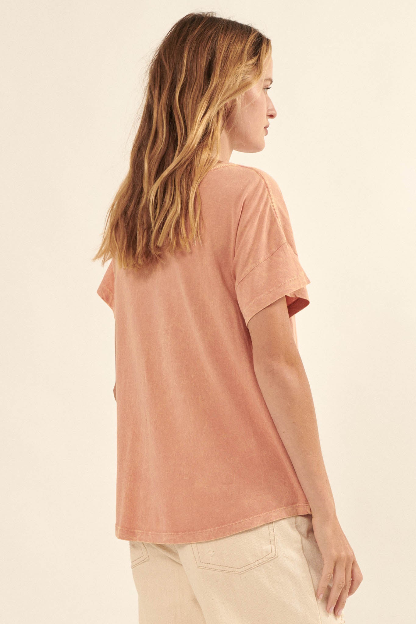 Salute Wine Toast Vintage-Wash Graphic Tee - ShopPromesa