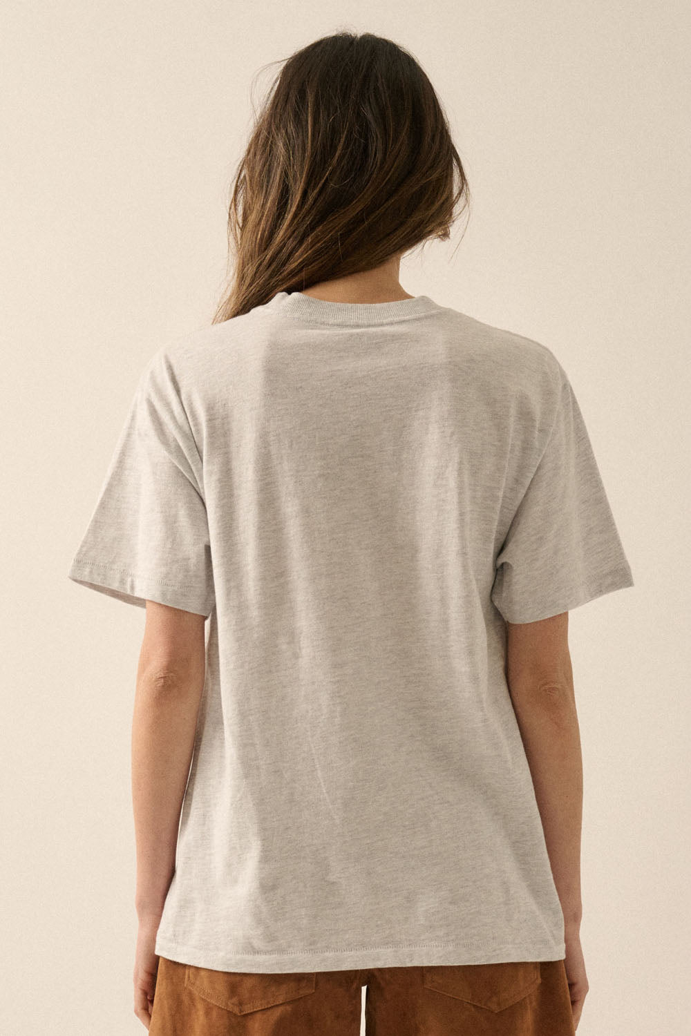 Darlin' Way Out West Heather Western Graphic Tee - ShopPromesa