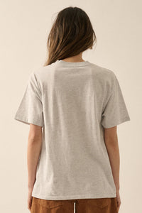 Darlin' Way Out West Heather Western Graphic Tee - ShopPromesa