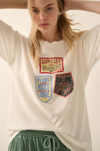 Western Love Quotes Vintage-Print Graphic Tee - ShopPromesa