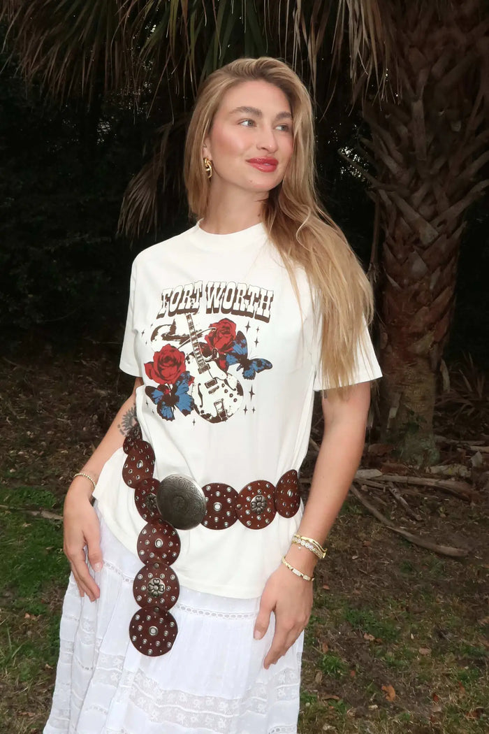 Fort Worth Garment-Washed Graphic Tee - ShopPromesa