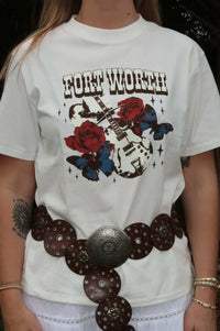 Fort Worth Garment-Washed Graphic Tee - ShopPromesa