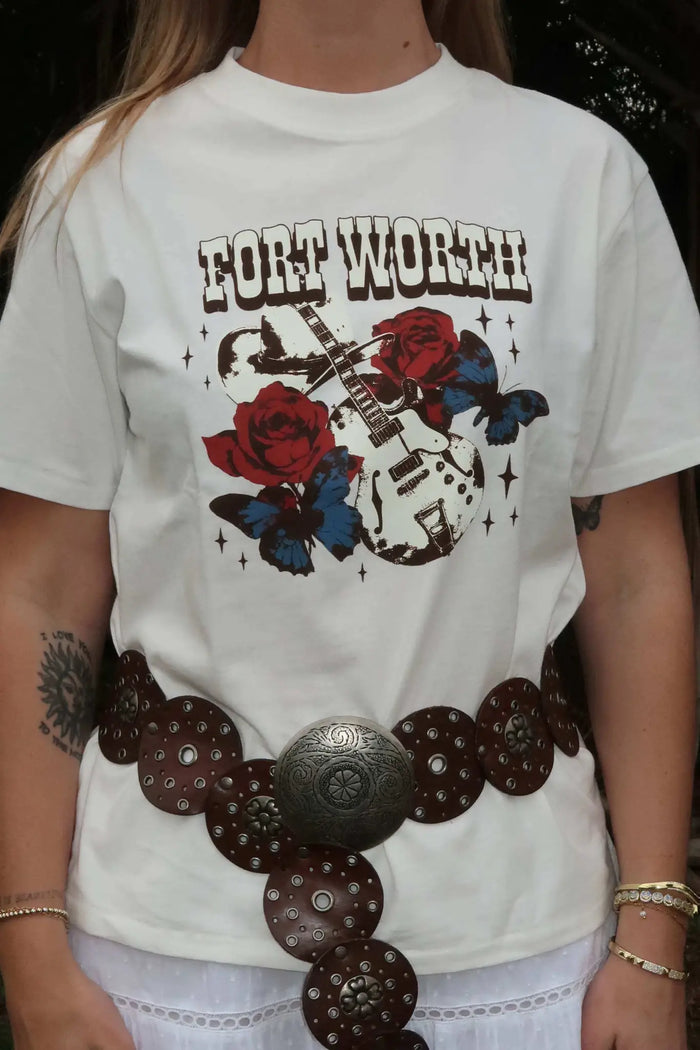 Fort Worth Garment-Washed Graphic Tee - ShopPromesa