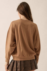 Tasty Tomato Vintage-Print Graphic Sweatshirt - ShopPromesa