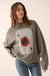 Ace of Spades Oversize Thermal Graphic Top - ShopPromesa