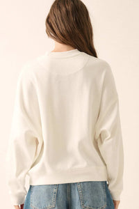 Los Angeles Vintage-Print Thermal Graphic Top - ShopPromesa