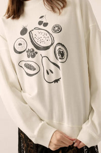 Fab Fruit Oversize Thermal Graphic Top - ShopPromesa