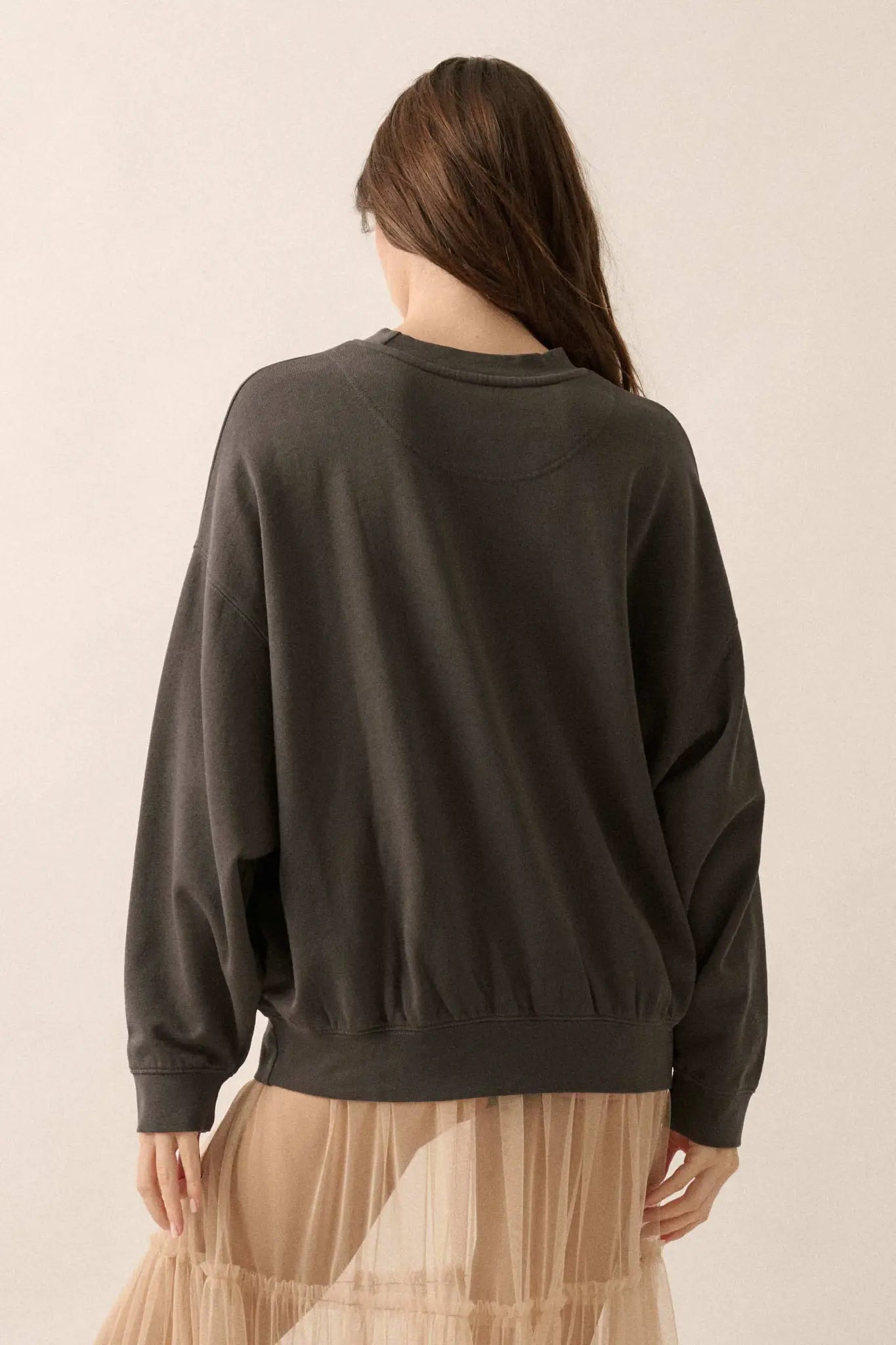 Tribal Tiger Vintage-Print Graphic Sweatshirt - ShopPromesa