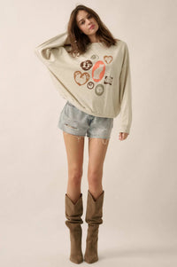 Favorite Things Vintage-Print Graphic Sweatshirt - ShopPromesa
