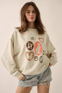 Favorite Things Vintage-Print Graphic Sweatshirt - ShopPromesa