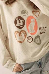 Favorite Things Vintage-Print Graphic Sweatshirt - ShopPromesa