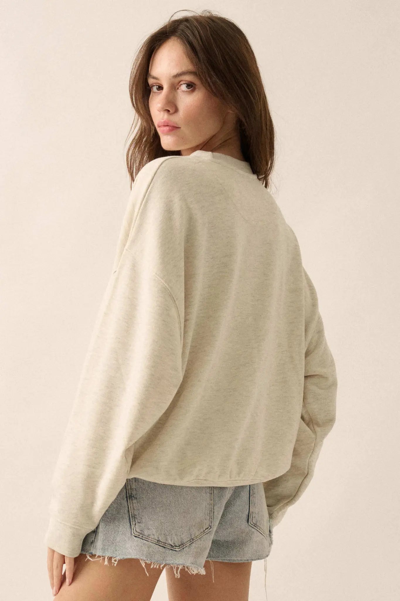 Favorite Things Vintage-Print Graphic Sweatshirt - ShopPromesa