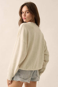 Favorite Things Vintage-Print Graphic Sweatshirt - ShopPromesa