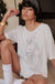 One Horse Town Distressed Hand-Drawn Graphic Tee - ShopPromesa