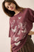 Butterfly Kisses Oversize Distressed Graphic Tee - ShopPromesa
