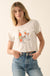 Happy Hour Cropped Lettuce-Edge Graphic Baby Tee - ShopPromesa
