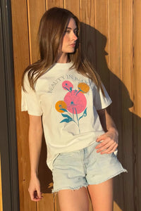 Beauty in Bloom Floral Vintage-Print Graphic Tee - ShopPromesa