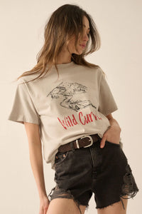 Wild Curves Vintage-Print Hot Rod Graphic Tee - ShopPromesa